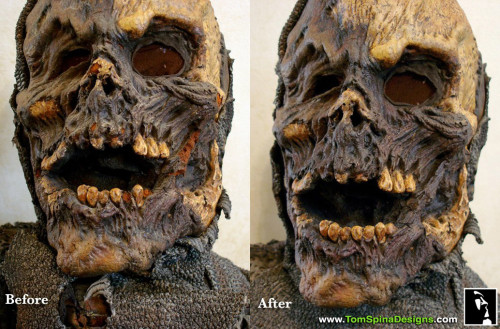 Army of Darkness Foam Latex Movie Prop Mask Deadite Restoration