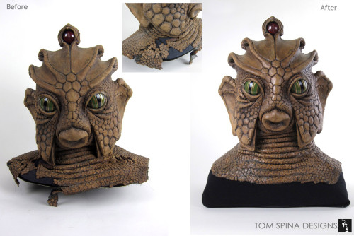 doctor who prop monster mask conservation and preservation