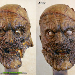 Evil Ash Mask Army of Darkness Movie Prop Restoration