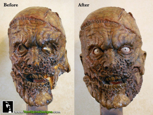 Evil Ash Mask Army of Darkness Movie Prop Restoration