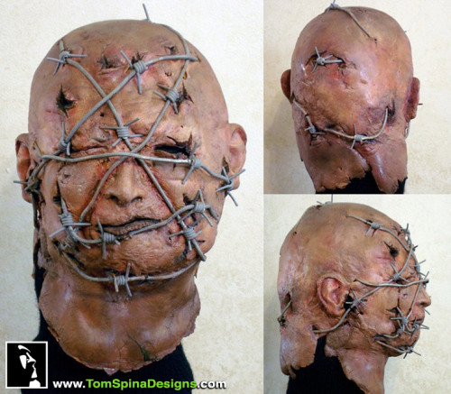 Hellraiser Mask Movie Prop Restoration