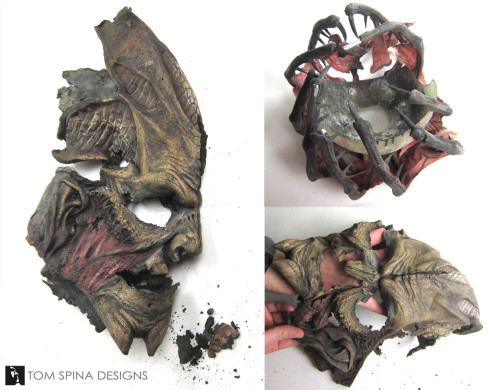 Jeepers Creepers Movie Prop Mask Restoration