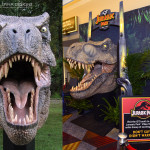 T-Rex head lifesized sculpture photo op trade show booth exhibit prop