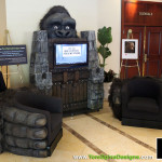 gorilla themed furniture for adults and kids