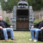 King Kong Home Theater Furniture, custom movie themed foam character sculptures