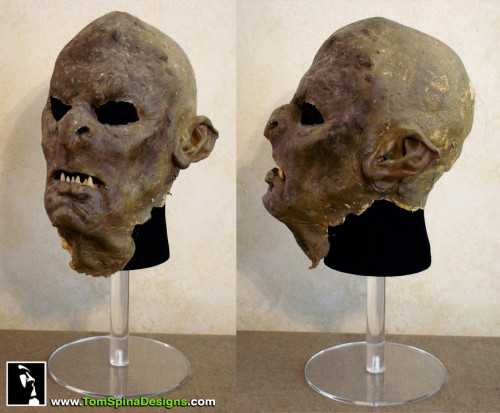 Lord of the Rings Orc Makeup Movie Prop Mask Restoration