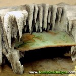 faux rock cave formation furniture