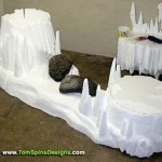 Man cave home theater foam sculpture