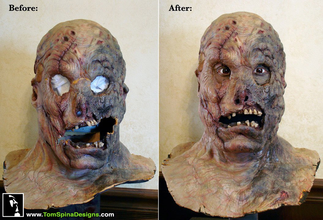 Maniac Cop 3 Foam Latex Movie Prop Mask Restoration