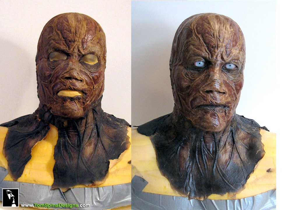 Spawn mask movie prop restoration and display