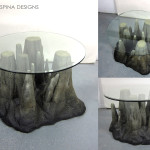 custom furniture with foam cave props