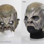 Star Trek Nemesis Reman Movie Prop Mask Restoration