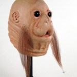 Tawss Khaa movie prop latex mask from Star Wars Cantina