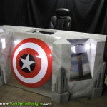 The Avengers movie themed office or home theater furniture