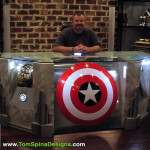 The Avengers desk movie themed office or home theater furniture Mark Hall Casting Crowns