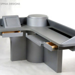 custom star trek desk office furniture and themed decor