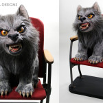 An American Werewolf in London Life Size Werewolf Puppy