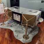 Lunar Module Desk Apollo 11 Moon Landing Inspired