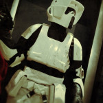 custom star wars mannequin lifesized statue Biker Scout