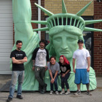 Statue of Liberty photo-op sculptors