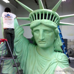 Foam Statue of Liberty Event Prop Sculpture