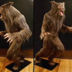 custom life sized werewolf statue mannequin for haunted house