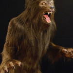 custom lifesized werewolf statue mannequin for haunted house