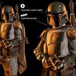 life sized Boba Fett statue for sale at Sideshow Collectibles