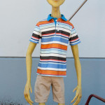 life size alien statue of Brian from Exede Internet