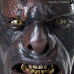 lord of the rings lurtz orc prop mask restoration