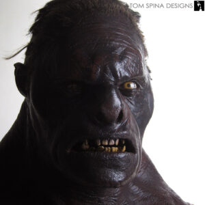 lord of the rings lurtz orc prop mask restoration