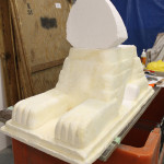 egypt, egyptian statue, scaled gift foam prop