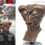Anvil T-head alien costume cosplay