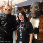 Michelle Nyree fx artist and Ponda Baba