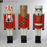 life sized nutcracker props custom holiday window display statues