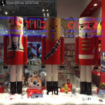 life sized nutcracker props custom holiday window display statues