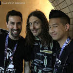 Tom Spina and Casey Wong with Weird Al