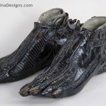 Alien Costume Feet Movie Prop Restoration