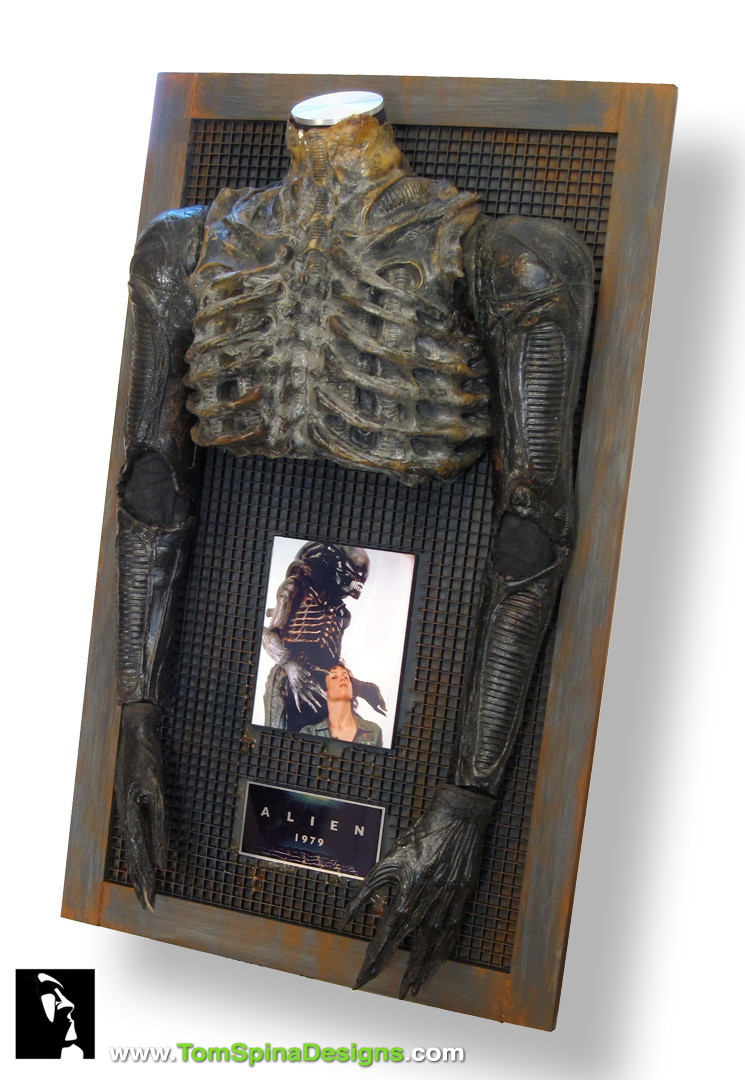 1979 Alien costume Display Restoration and custom mannequin