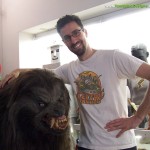 Tom Spina with Werewolf London Movie Costume