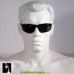 T2 Terminator 2 Judgment Day Sunglasses Arnold Shwarzenegger bust
