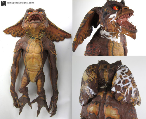 Original Brown Gremlins 2 Puppet conservation