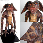 Original Brown Gremlins 2 Puppet conservation