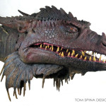 Dragonslayer Vermithrax movie prop head