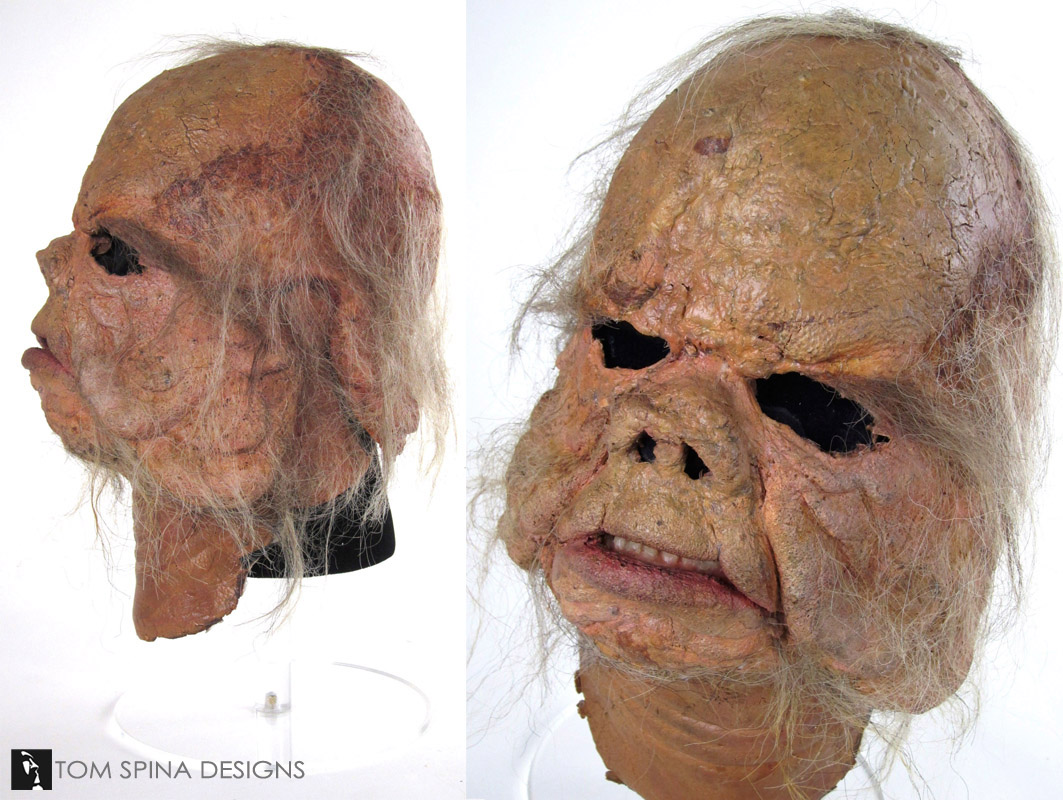 Star Wars Ugnaught mask movie prop restoration