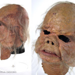 Star Wars Ugnaught mask movie prop restoration