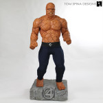 Custom Mannequin for Michael Chiklis Fantastic Four movie costume