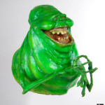 Ghostbusters Slimer movie prop maquette restoration, repair and conservation