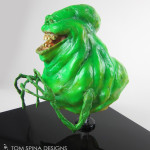 Ghostbusters Slimer movie prop maquette restoration, repair and conservation