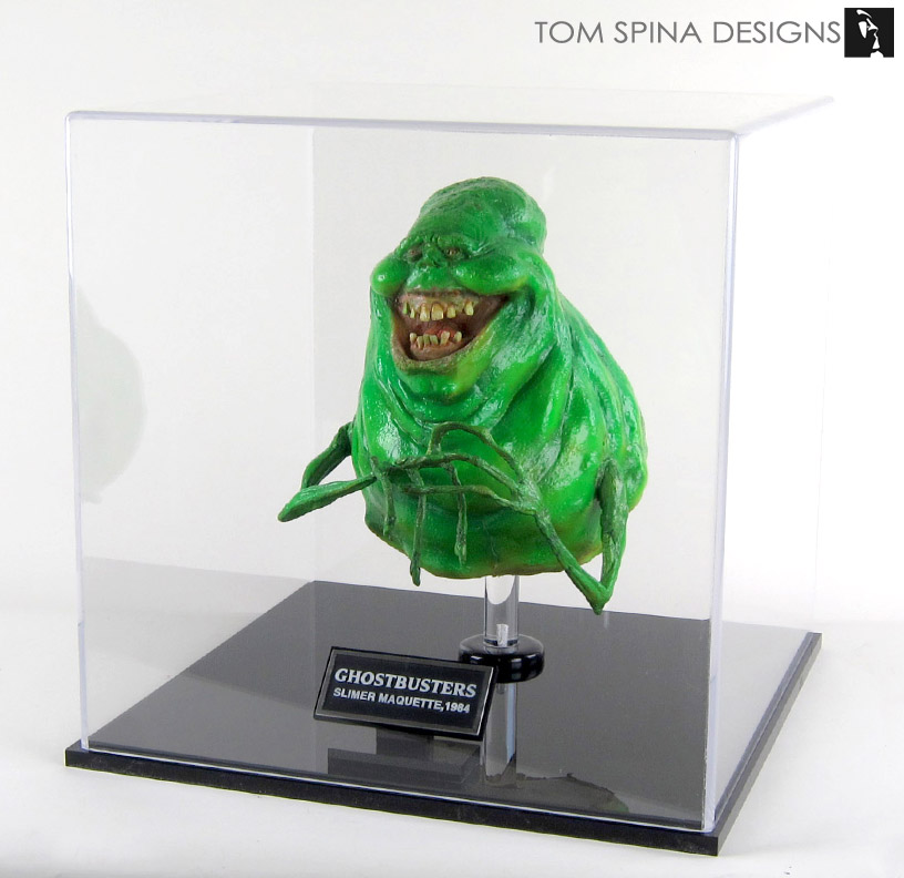 Ghostbusters Slimer movie prop maquette restoration, repair and conservation